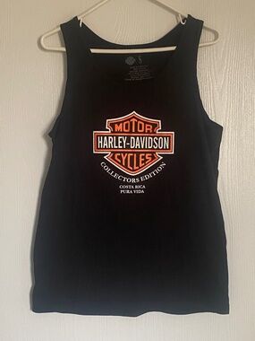 Men's Harley-Davidson Black Costa Rica Collector's Edition Tank Top